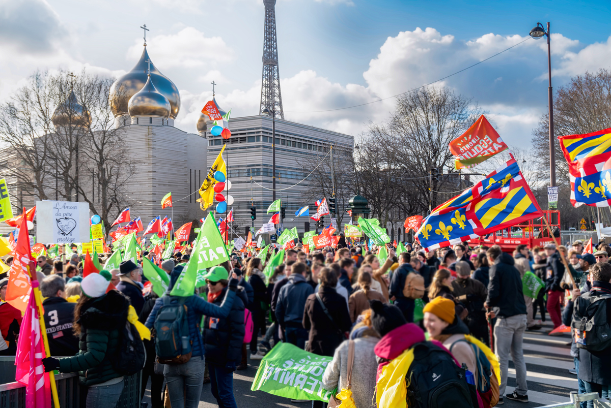Paris - France During Political Unrest. Source: Depositphotos.com