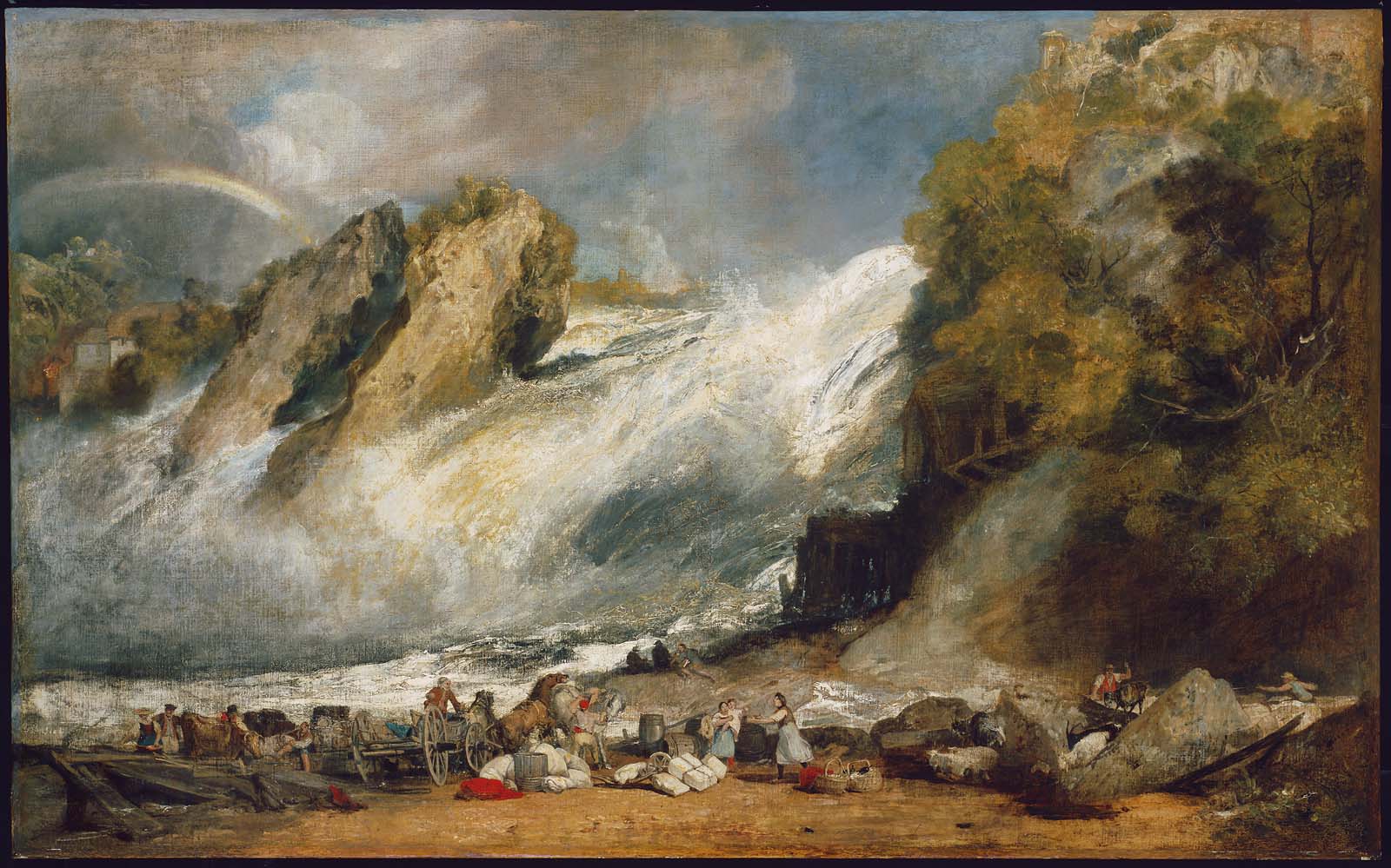 William Turner Fall of the Rhine at Schaffhausen