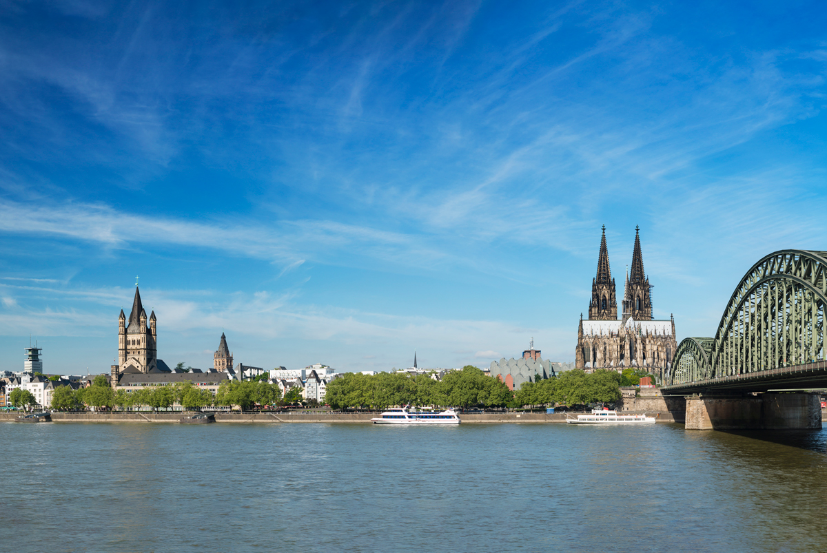 River cruises - Cologne by IndustryAndTravel via Envato Elements