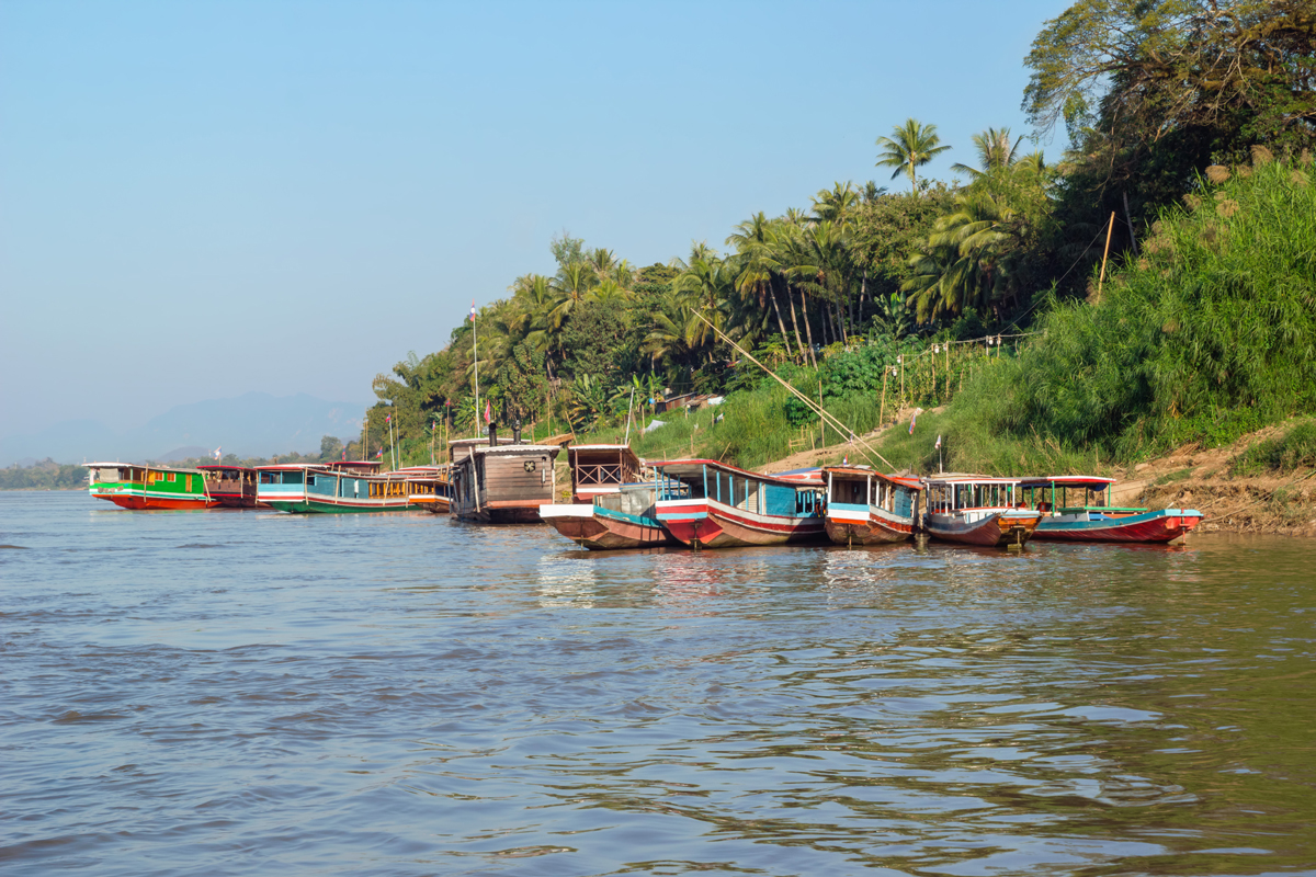 River cruises - The Mekong River by nadezhdaz via Envato Elements