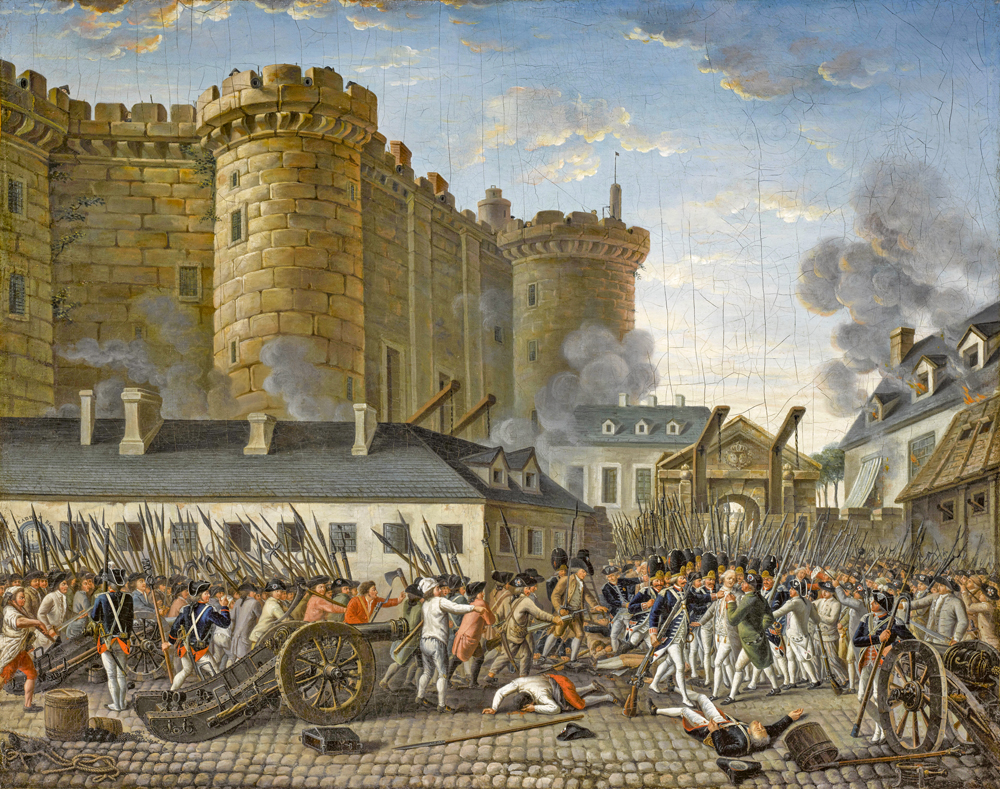 Storming of the Bastille - Anonymous painter