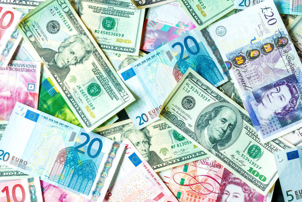 Send money to France. Euros Pounds Dollars. Photo by Photodaria via Envato Elements