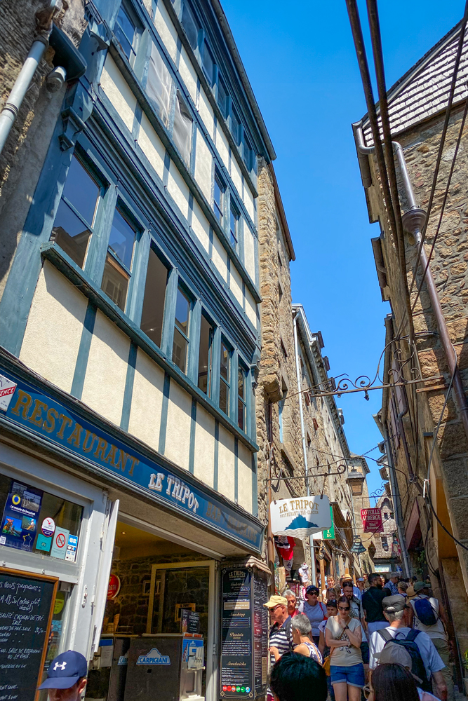 Grande Rue of Mont-Saint-Michel © French Moments