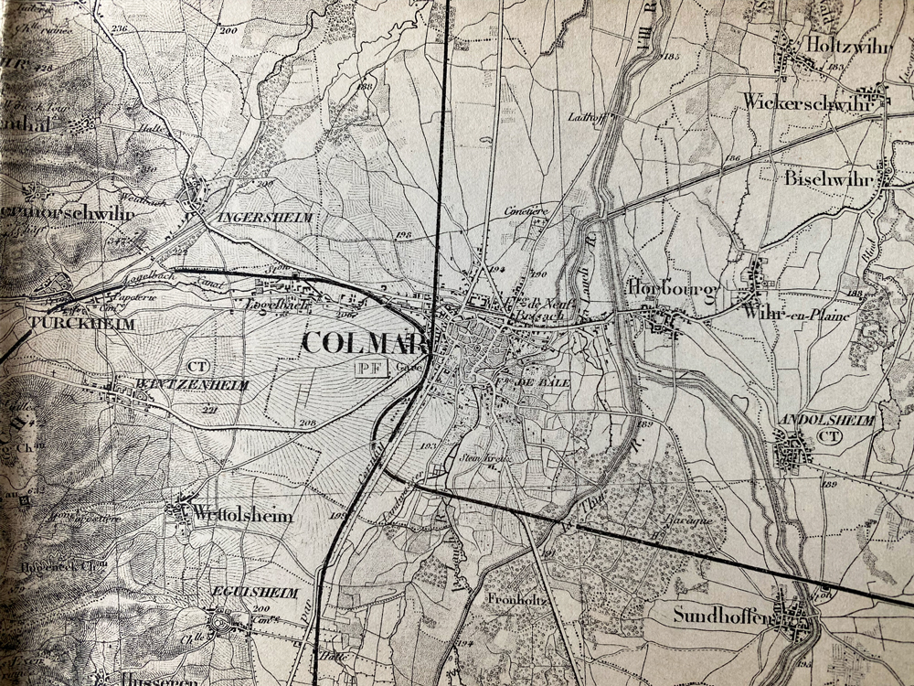 Maps of Alsace and Lorraine - Cartes de Léo