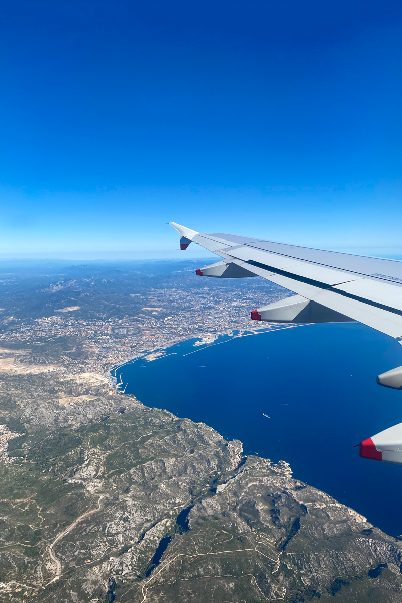 London to Marseille Flight © French Moments