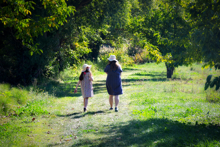 Walking in the countryside of Bonnieux © French Moments