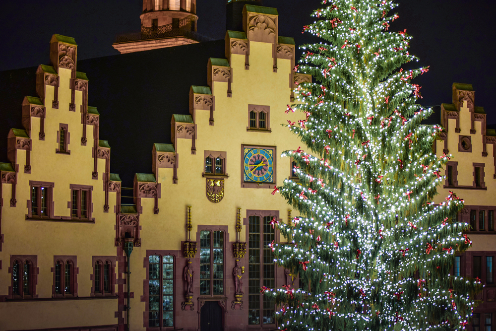 The Christmas tree of Frankfurt. Source: Depositphotos.com