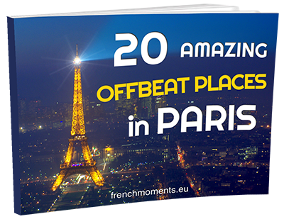 Ebook 20 amazing offbeat places in Paris front cover