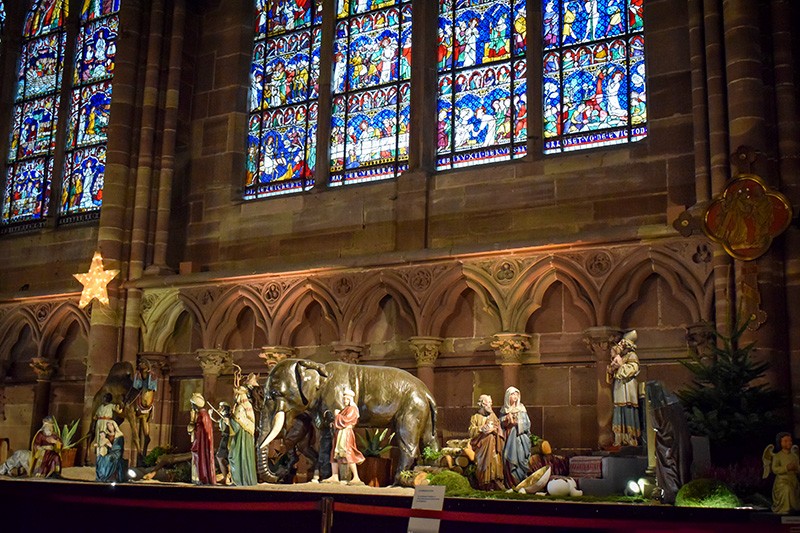 Strasbourg Cathedral Nativity Scene © French Moments