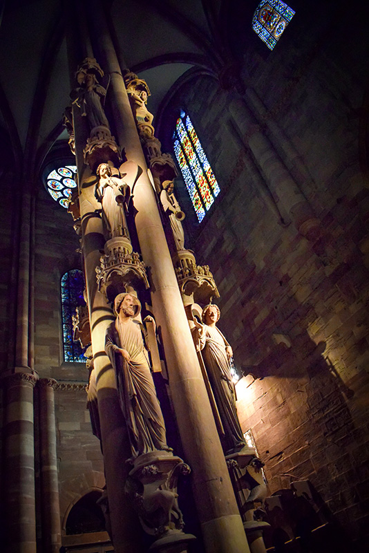 The Pillar of Angels in Strasbourg © French Moments