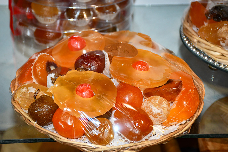 Assortiment de Fruits Confits en Cubes