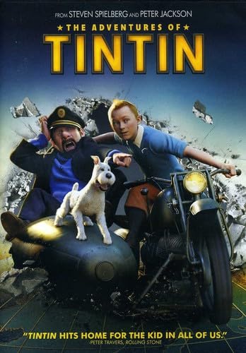 The Adventures of Tintin DVD