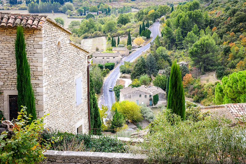 View from Chapelle d'En-Bas, Gordes © French Moments