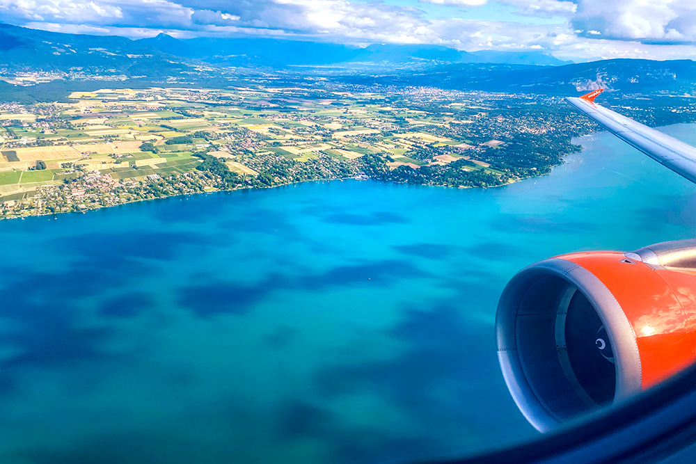 Lake Geneva from above © French Moments