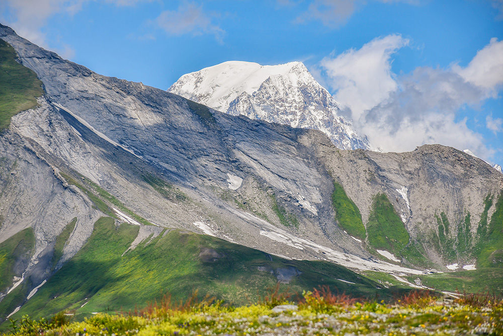 Mont Blanc from the Roc Noir © French Moments