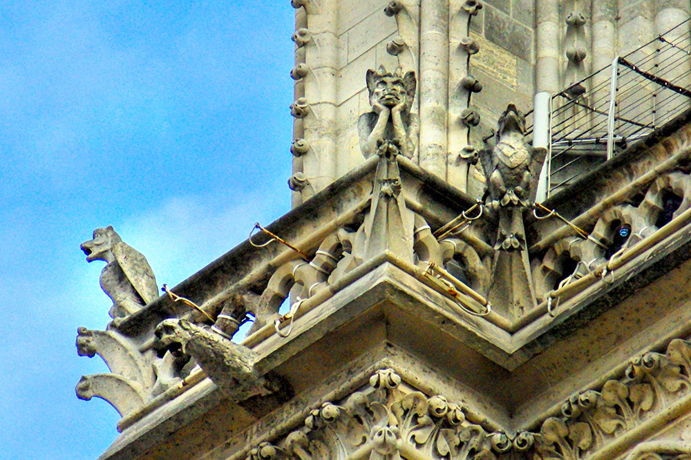 Gargoyles and chimeras - Notre Dame de Paris © French Moments