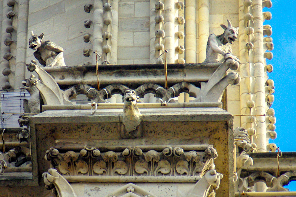 Gargoyles and chimeras - Notre Dame de Paris © French Moments