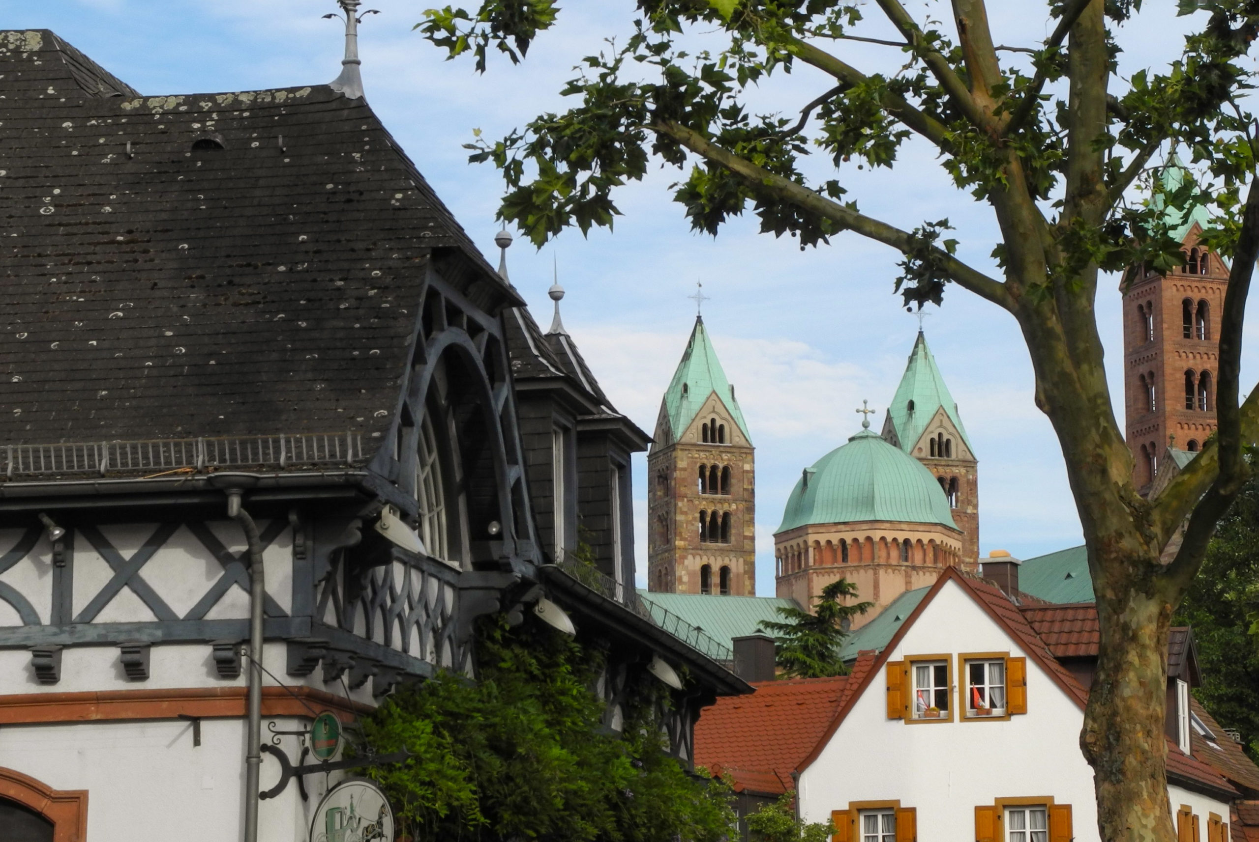 Speyer, Germany -  Fischmarkt and Kutscherhaus © Franzfoto - licence [CC BY-SA 3.0] from Wikimedia Commons