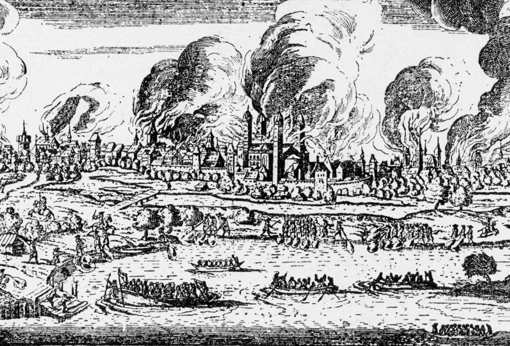 Speyer, Germany in 1689