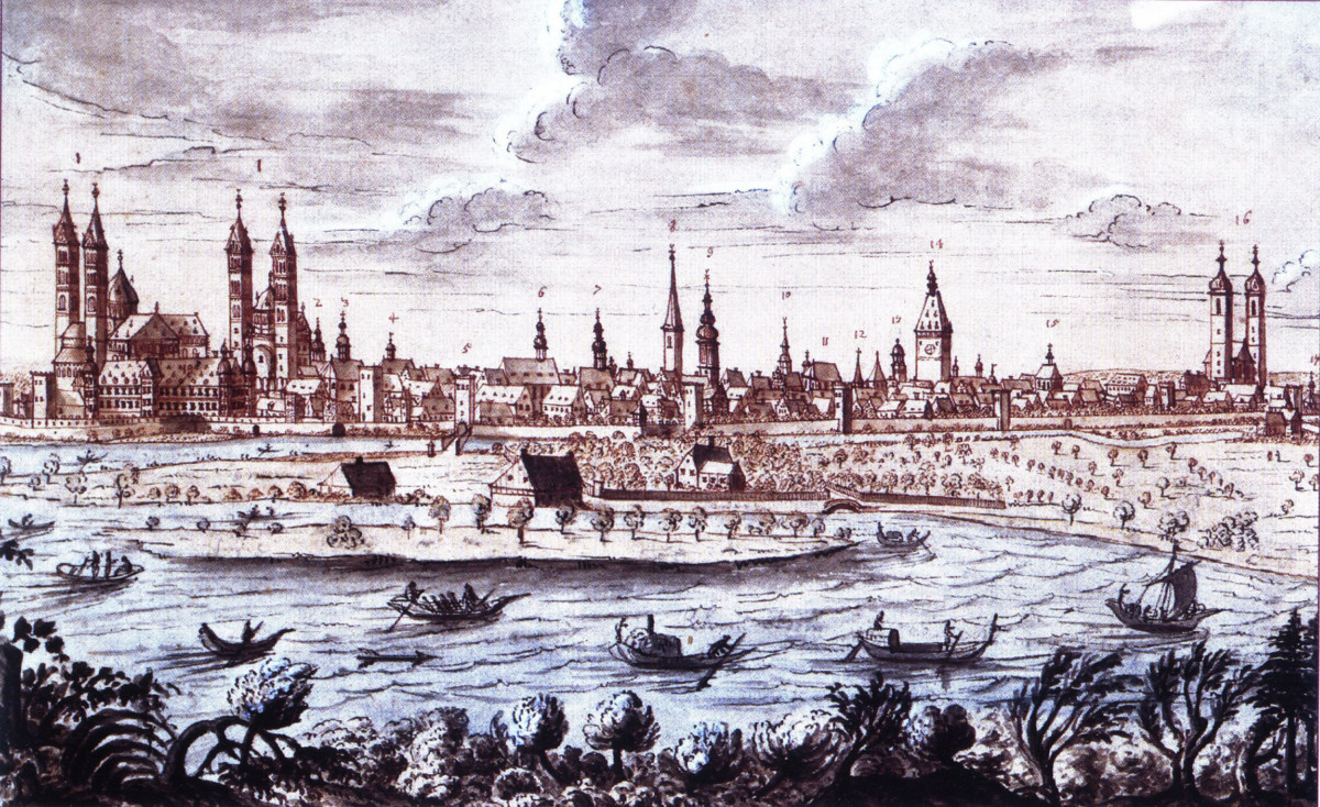 Speyer, Germany in 1750