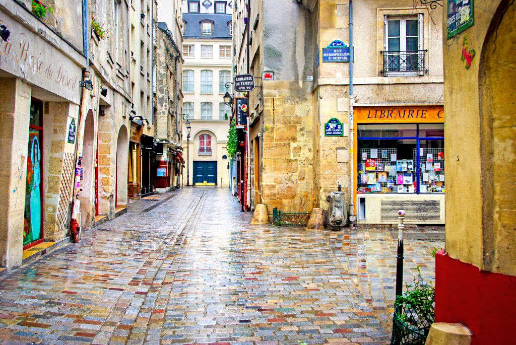 Rue des Rosiers Paris