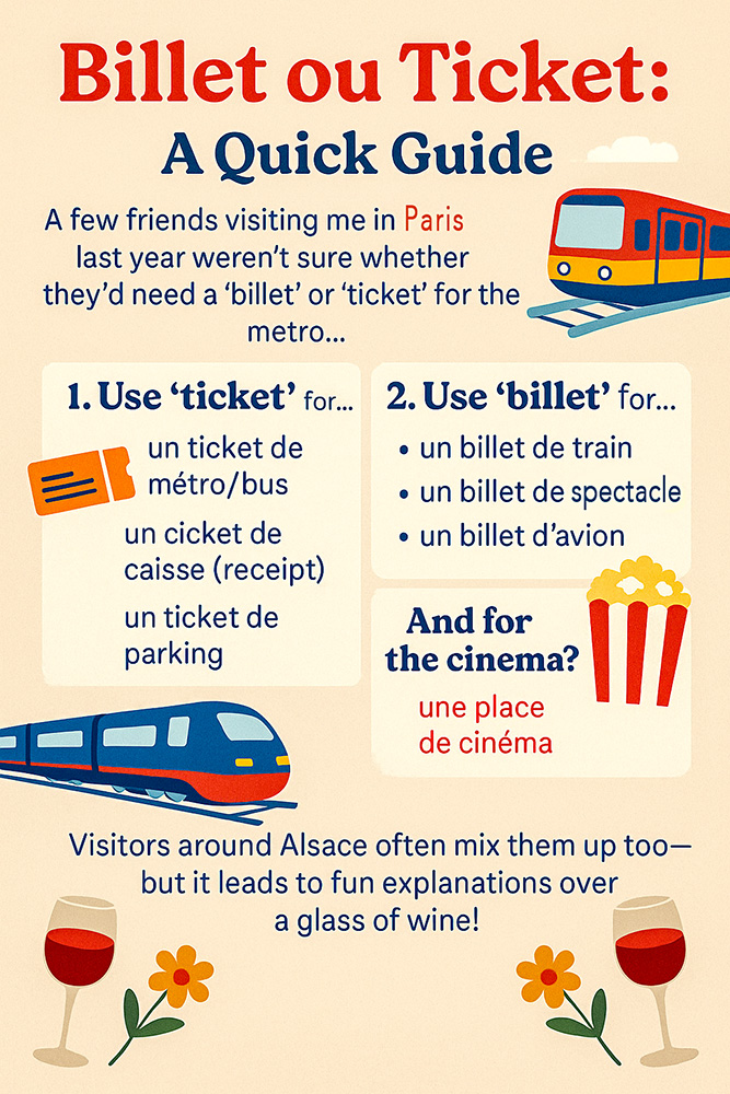 Billet ou Ticket Infogram Billet ou Ticket Infogram