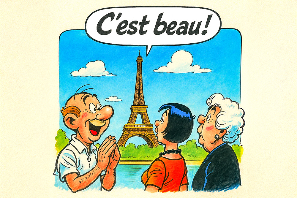 C'est + Adjective C'est beau