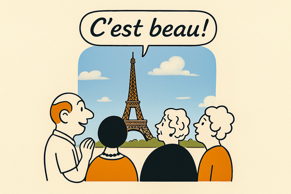 C'est + Adjective C'est beau