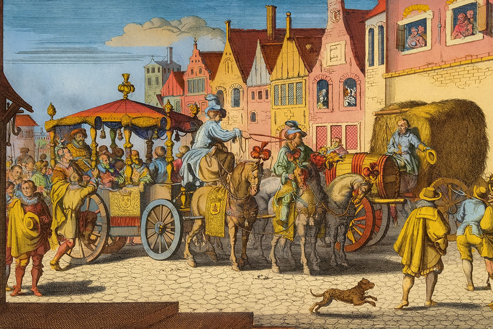 Assassination of Henri IV in Rue de la Ferronnerie Paris