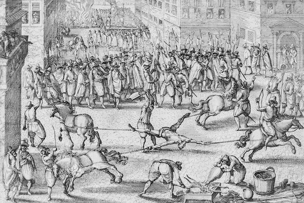 The execution of François Ravaillac
