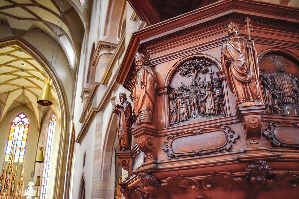 Molsheim Jesuit Church 12 copyright French Moments Eglise des Jésuites © French Moments