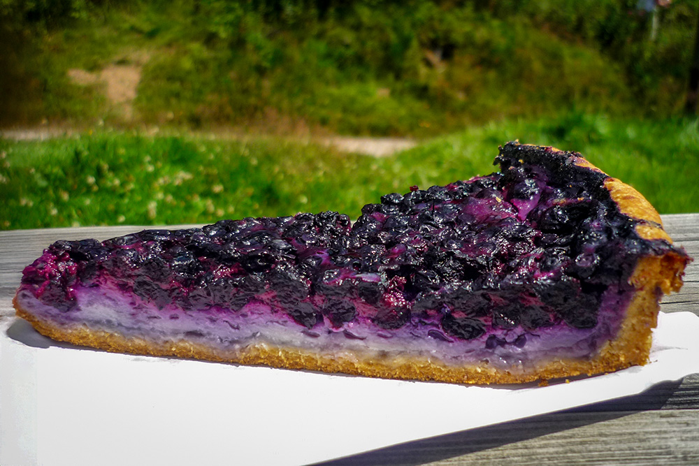 Blueberry Tart - Tarte aux myrtilles © French Moments