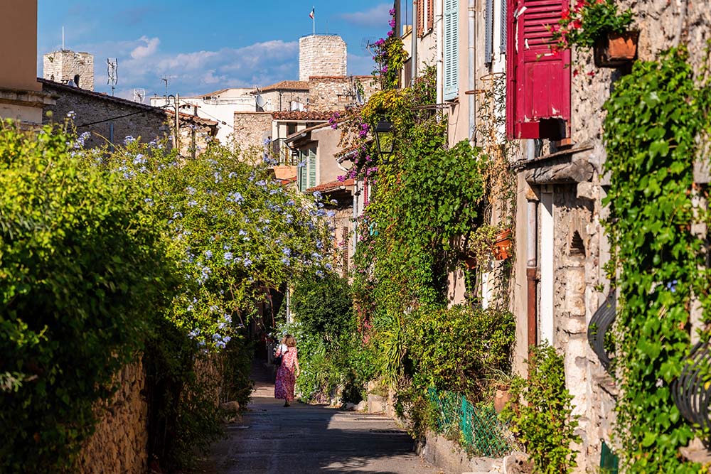Antibes Old Town. Photo by frimufilms via Envato Elements