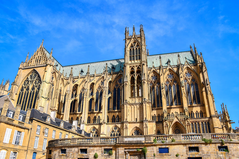2 Days in Metz - Place de Chambre and Metz Cathedral © French Momenbts