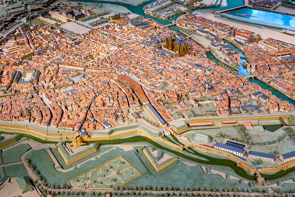 Relief-map of Metz © French Moments