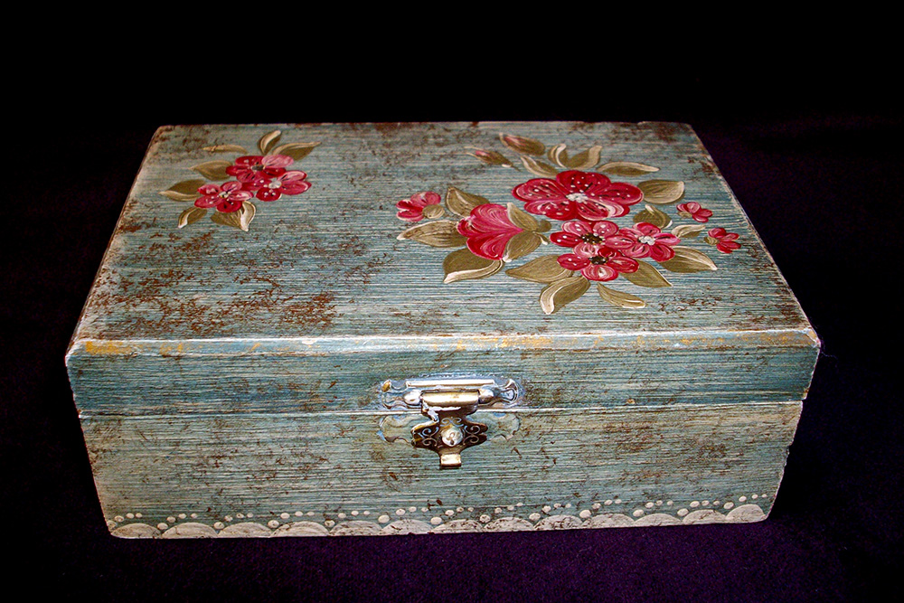 Alsatian Wood Painting © French Moments
