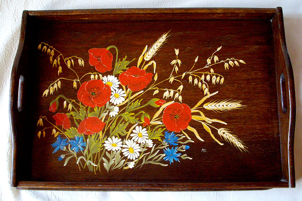 Alsatian Wood Painting © French Moments