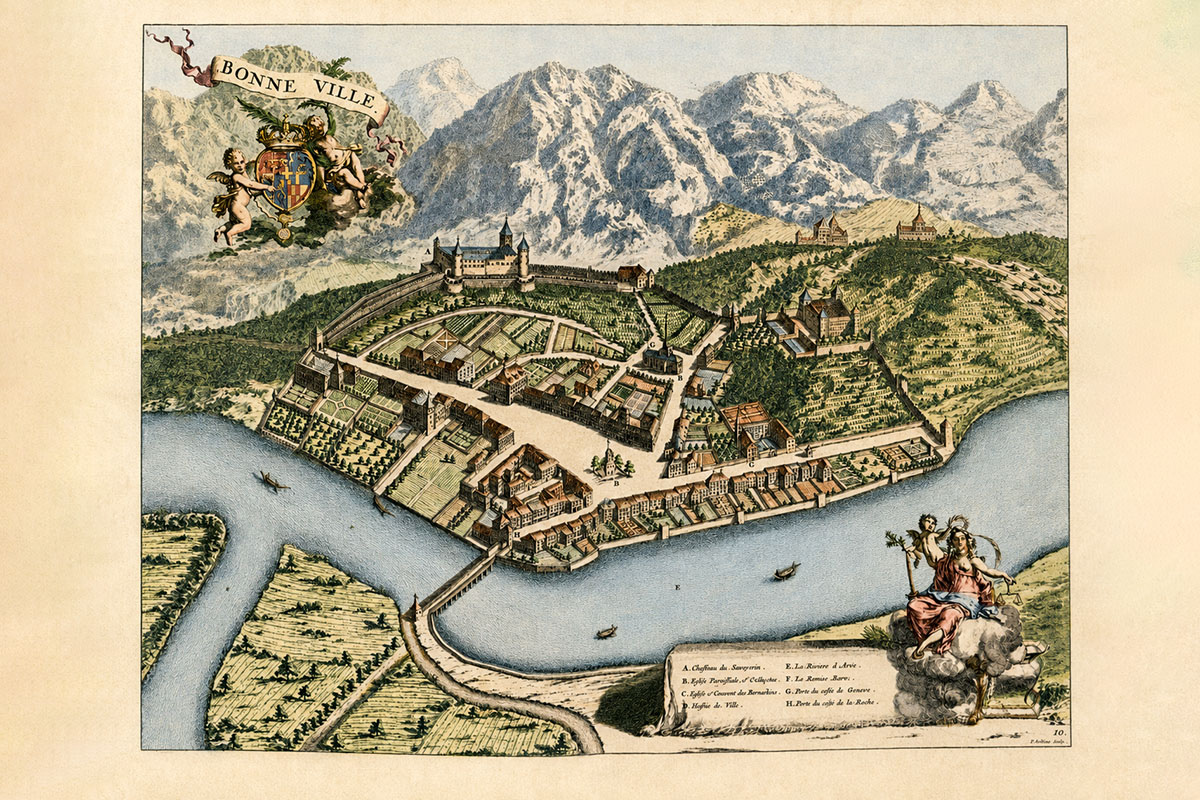 Bonneville circa 1726