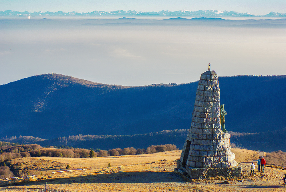 Grand Ballon and the Alps © French Moments