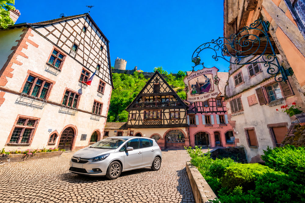 Car Rental in Alsace Featured Image LR Alsace Wine Route - Car Rental in Alsace - Kaysersberg