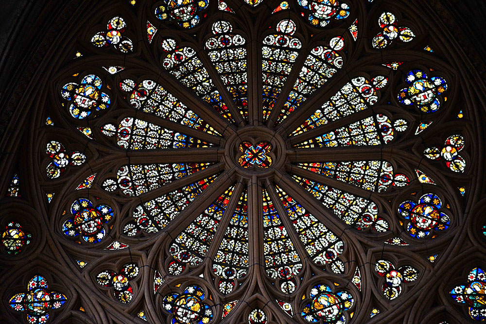 Great rose window from Hermann de Münster
