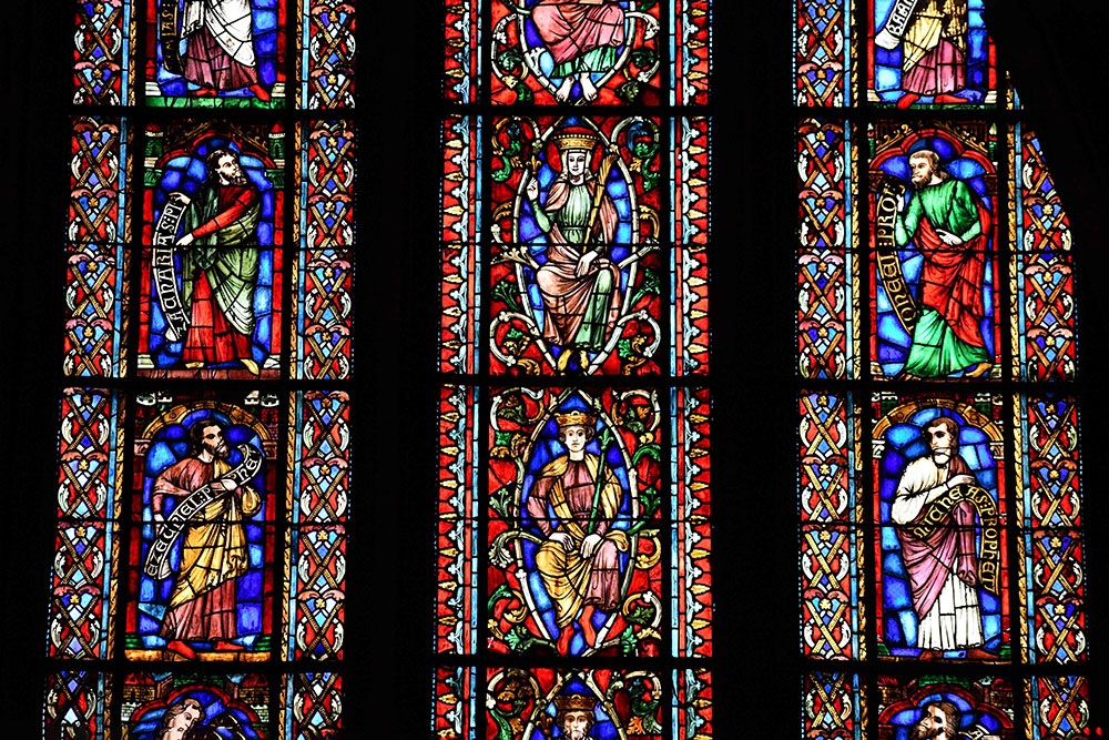 Stained-glass from the 19th century