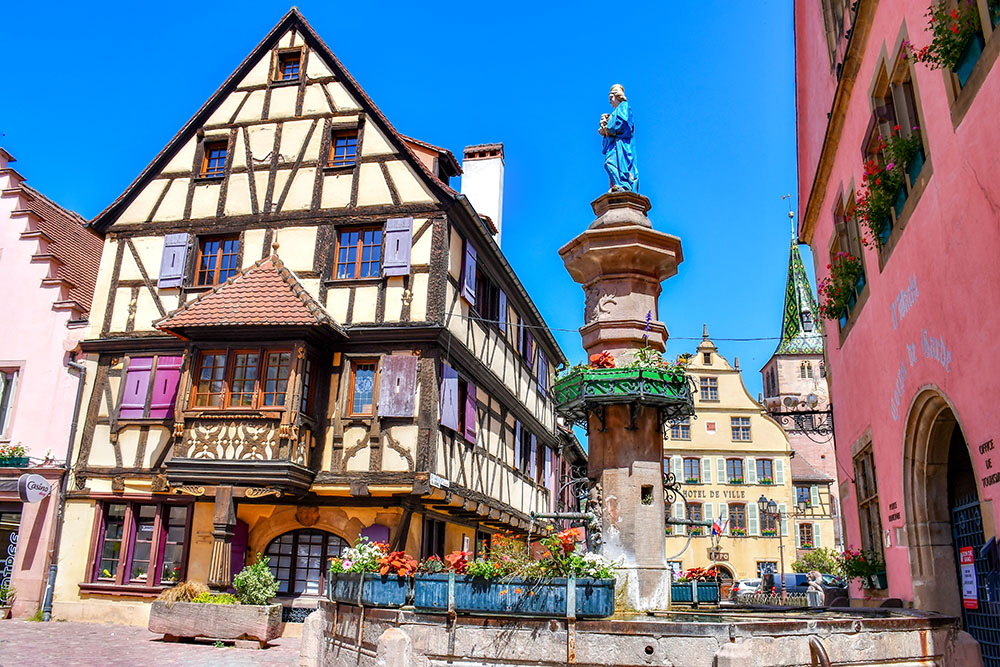 Place Turenne in Turckheim