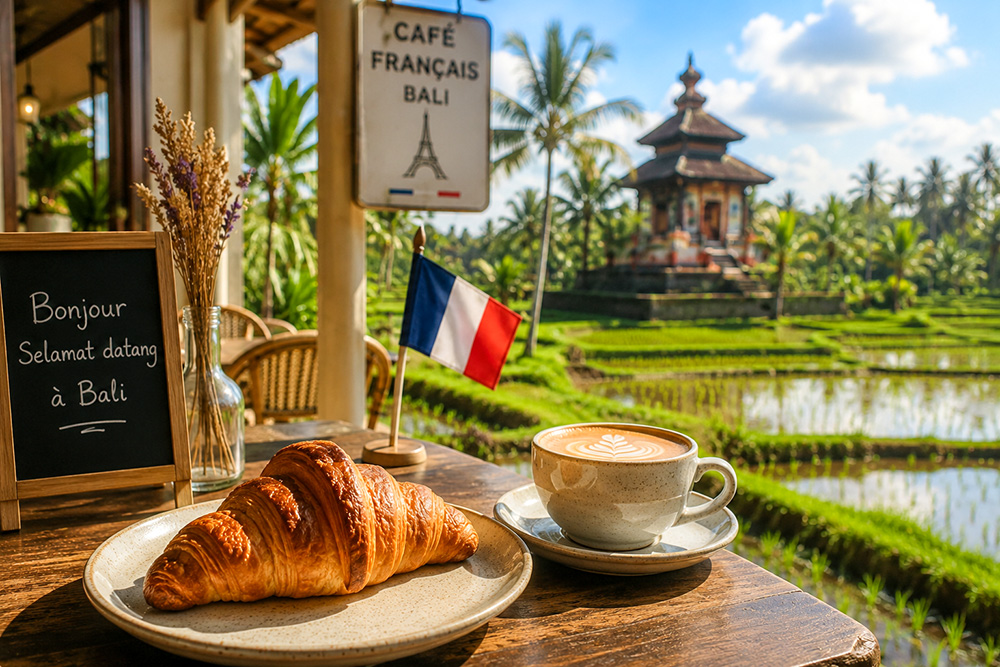 France in Bali. Source: OpenAI