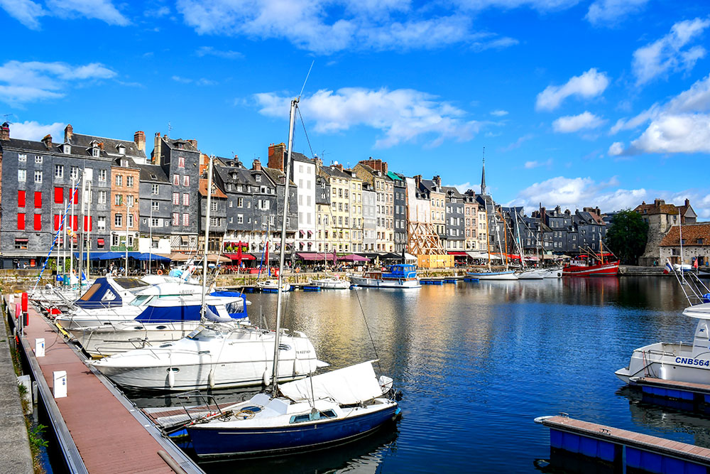 The Vieux-Bassin of Honfleur, Normandy