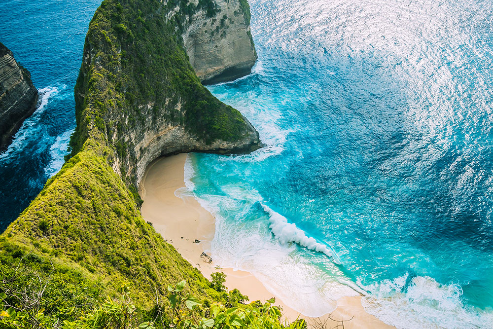 France in Bali. Manta Bay Bali. Photo by Igor_Tichonow via Envato Elements