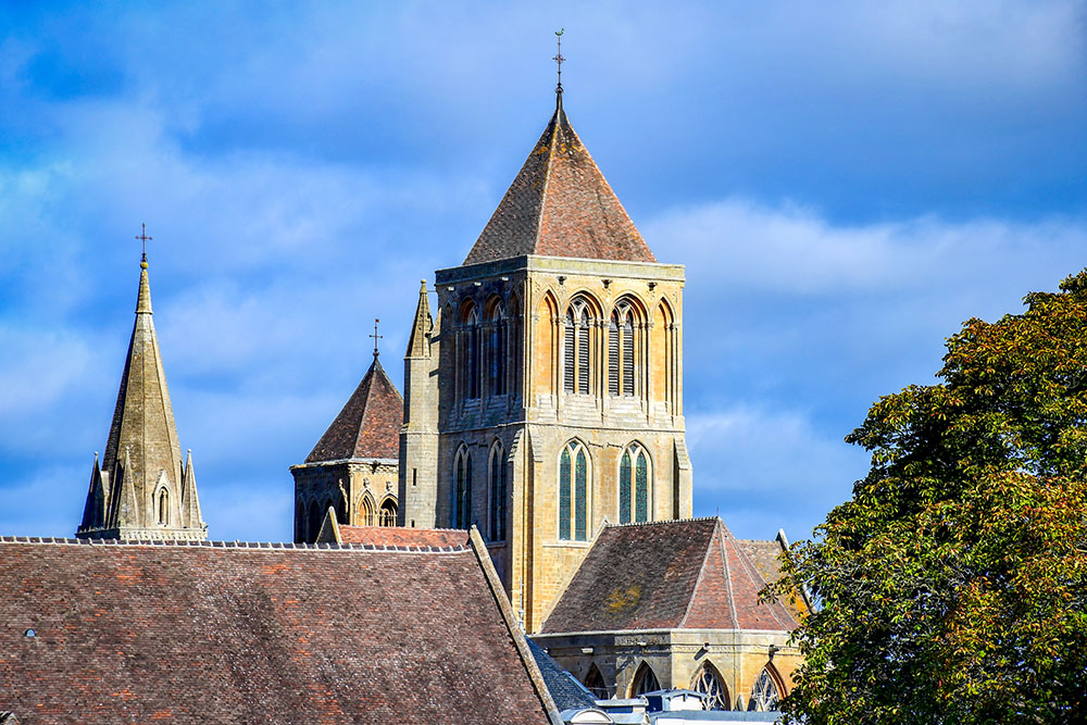 The abbey church of Saint-Pierre-sur-Dives 