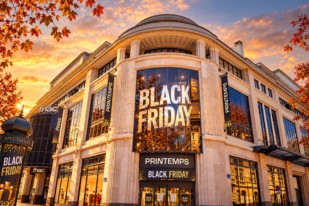 Black Friday in France - Magasin Printemps in Nancy Black Friday in France - Magasin Printemps in Nancy