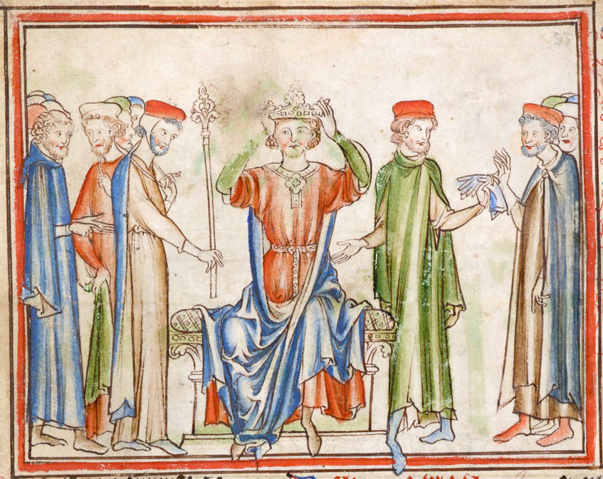 Le couronnement du roi Harold II