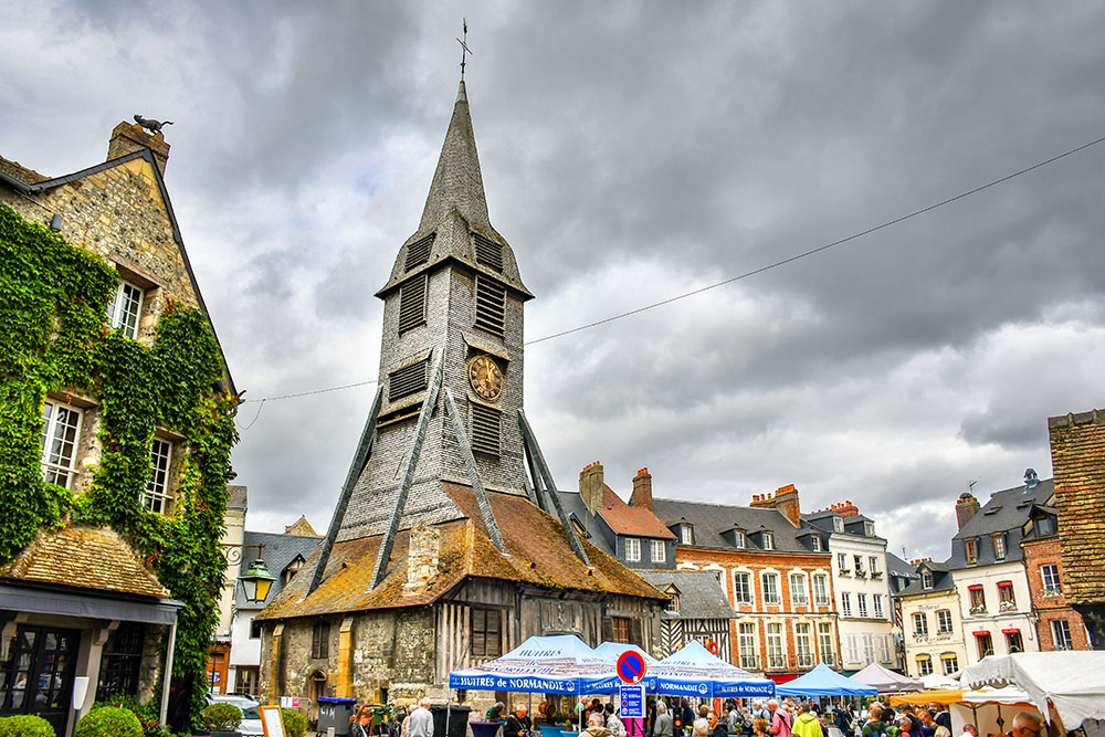 Honfleur 32 copyright French Moments The wooden and isolated bell tower of Sainte-Catherine church